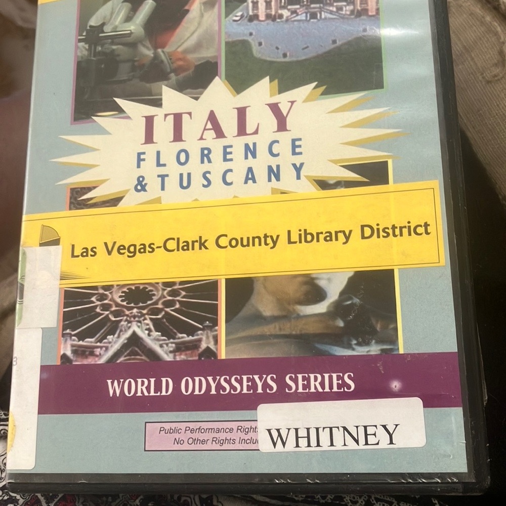 Italy Florence and Tuscany travel dvd